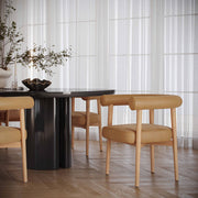 Spara - Faux Leather Dining Chair - R&R Furniture Gallery (Fountain Valley, CA)