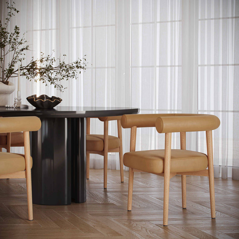 Spara - Faux Leather Dining Chair - R&R Furniture Gallery (Fountain Valley, CA)