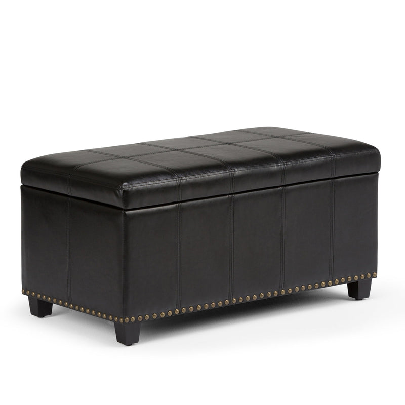 Amelia - Transitional Storage Ottoman Bench - R&R Furniture Gallery (Fountain Valley, CA)