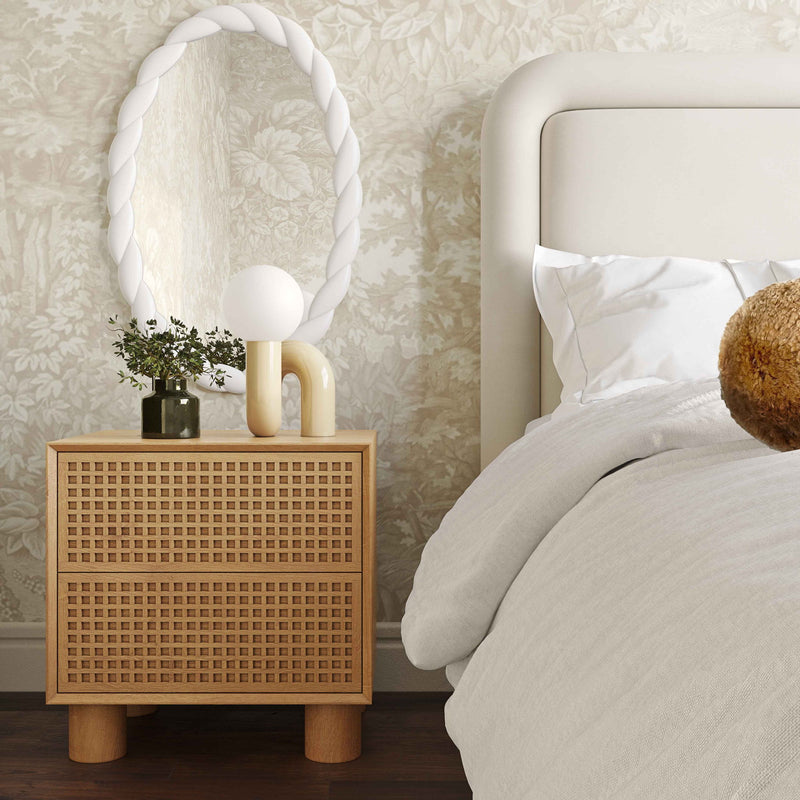 Miles - Nightstand - Natural - R&R Furniture Gallery (Fountain Valley, CA)