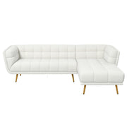 Addison - L Shape Sectional Sofa Tufted - R&R Furniture Gallery (Fountain Valley, CA)