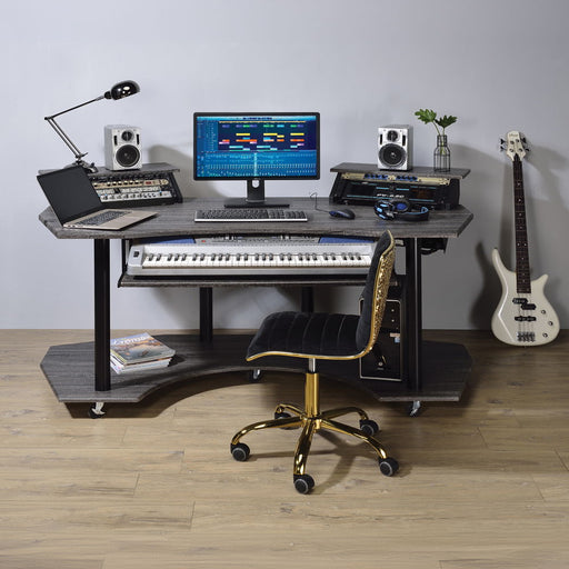 Eleazar - Music Recording Studio Desk - R&R Furniture Gallery (Fountain Valley, CA)