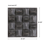 Uttermost Pickford wood wall decor with rustic, layered wooden panels and natural finish for stylish home wall decoration.