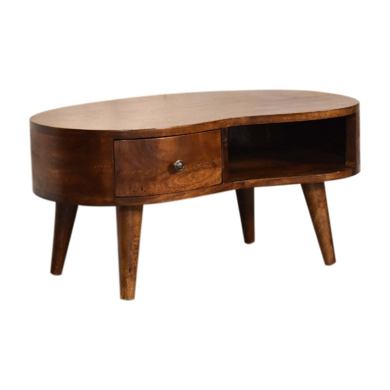 Wave Coffee Table With 1 Drawer - R&R Furniture Gallery (Fountain Valley, CA)