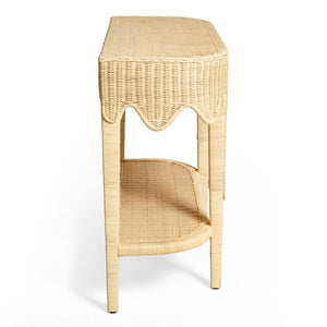 Sally - Rattan Console Table - Natural - R&R Furniture Gallery (Fountain Valley, CA)