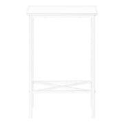 Accent Side Table, Narrow, Small, 2 Tier, Contemporary & Modern - R&R Furniture Gallery (Fountain Valley, CA)