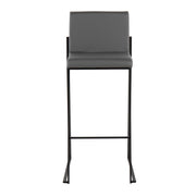 Lumi Source Fuji contemporary high-back barstool with elegant design, featuring sleek modern style and sturdy construction for bar seating.