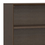 Banting - Low Wide Bookcase - Walnut Brown - R&R Furniture Gallery (Fountain Valley, CA)
