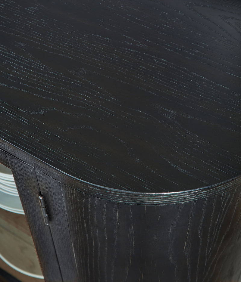 Rowanbeck - Dining Room Server - Black - R&R Furniture Gallery (Fountain Valley, CA)