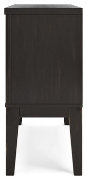 Galliden - Dining Room Server - Black - R&R Furniture Gallery (Fountain Valley, CA)