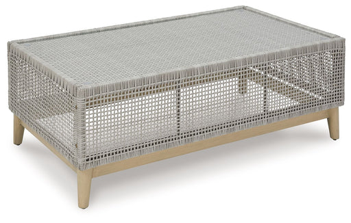 Seton Creek - Rectangular Cocktail Table - Gray - R&R Furniture Gallery (Fountain Valley, CA)