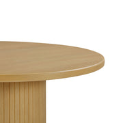Chelsea - Ash Wood Round Dining Table - R&R Furniture Gallery (Fountain Valley, CA)