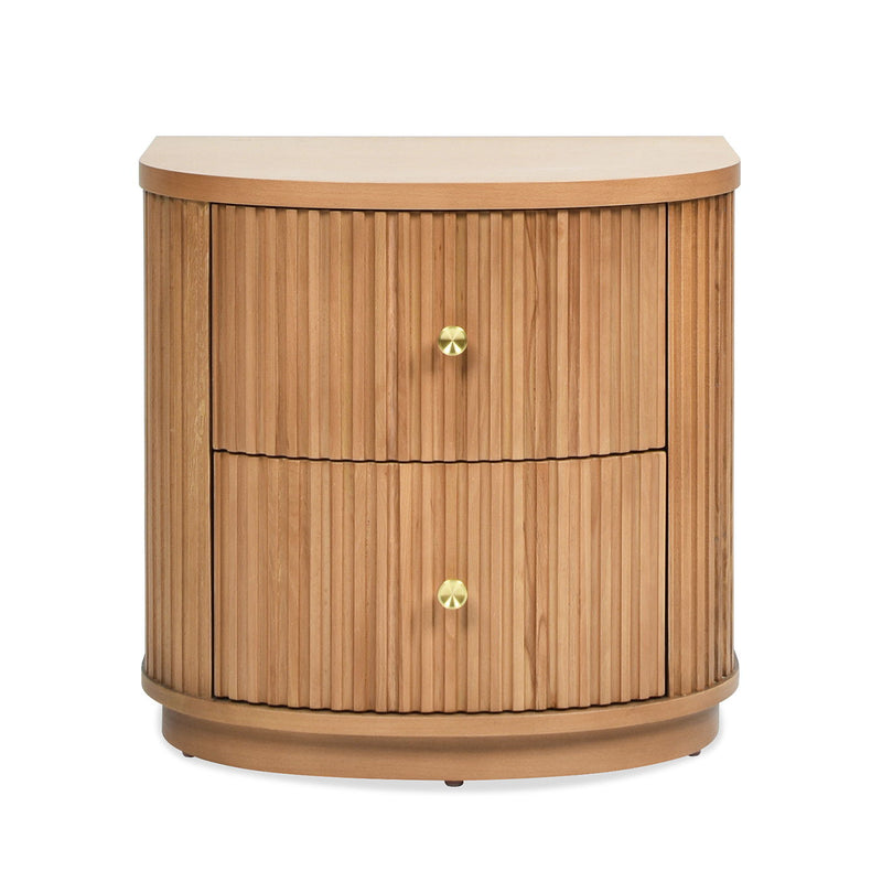 Valentine - 2 Drawer Storage Side Table - R&R Furniture Gallery (Fountain Valley, CA)