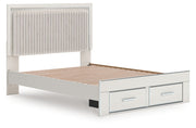 Zuraleus - Upholstered Panel Platform Storage Bed - R&R Furniture Gallery (Fountain Valley, CA)