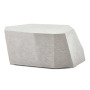 Uttermost Parra outdoor coffee table with a sleek, modern design and natural wood finish for outdoor patio decor.