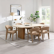 Lidi - Side Chair (Set of 2) - Light Brown - R&R Furniture Gallery (Fountain Valley, CA)