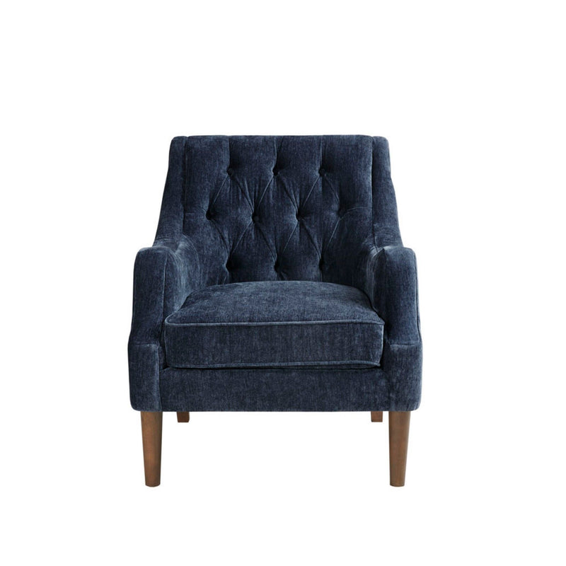 Button Tufted Accent Chair Vintage Style - R&R Furniture Gallery (Fountain Valley, CA)