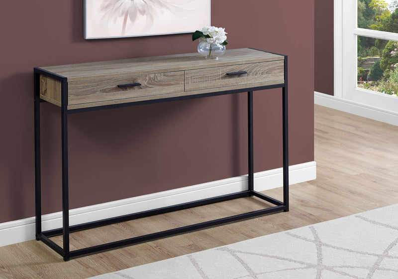 Accent Console Table For Entryway, Storage Drawers, Contemporary & Modern - R&R Furniture Gallery (Fountain Valley, CA)