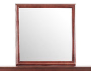 Glory Furniture traditional wall mirror with a classic frame, suitable for any space, reflecting a stylish and elegant decor element.