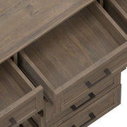 Ela - Sideboard - Smoky Brown - R&R Furniture Gallery (Fountain Valley, CA)