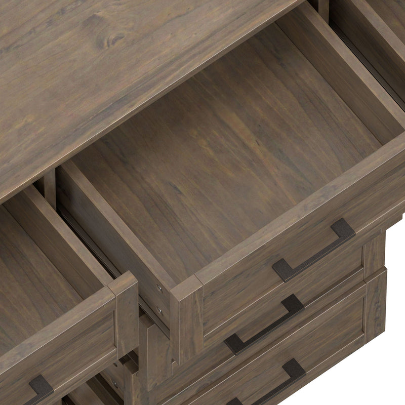 Ela - Sideboard - Smoky Brown - R&R Furniture Gallery (Fountain Valley, CA)