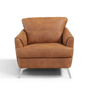 Safi - Chair - Cappuccino Leather - R&R Furniture Gallery (Fountain Valley, CA)