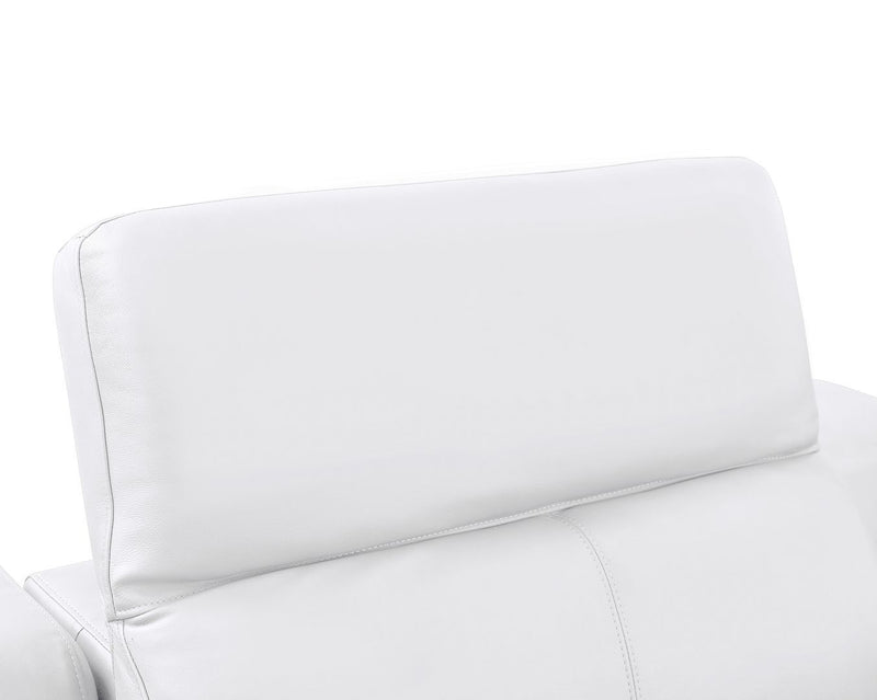 2679 - Power Reclining Chair With Power Headrest In Genuine Leather - Beige