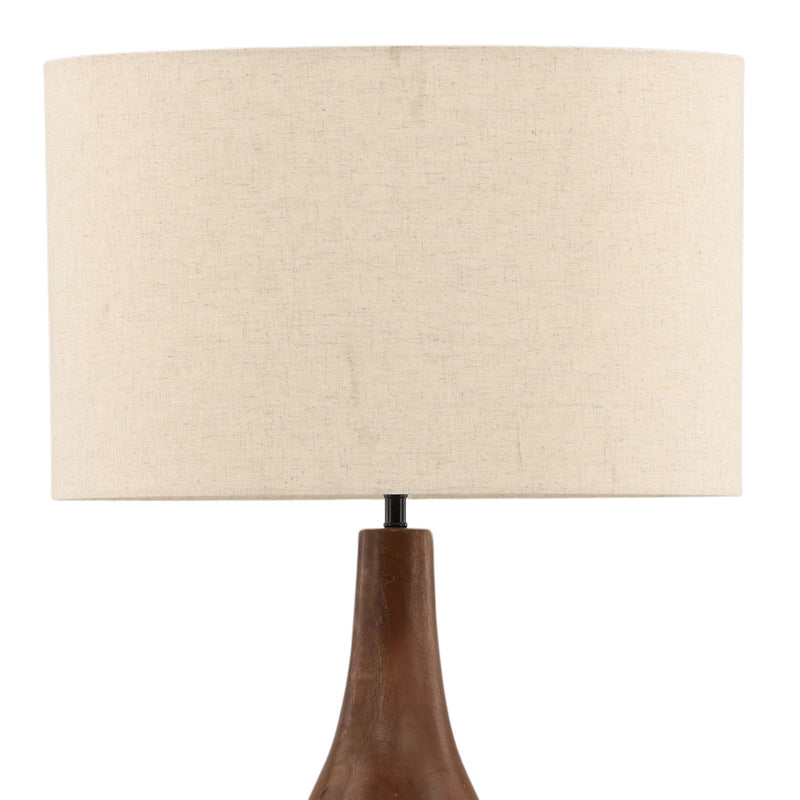 Lumira - Floor Lamp - Brown And Cream