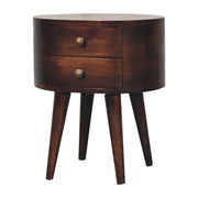 Rounded Bedside Table - R&R Furniture Gallery (Fountain Valley, CA)