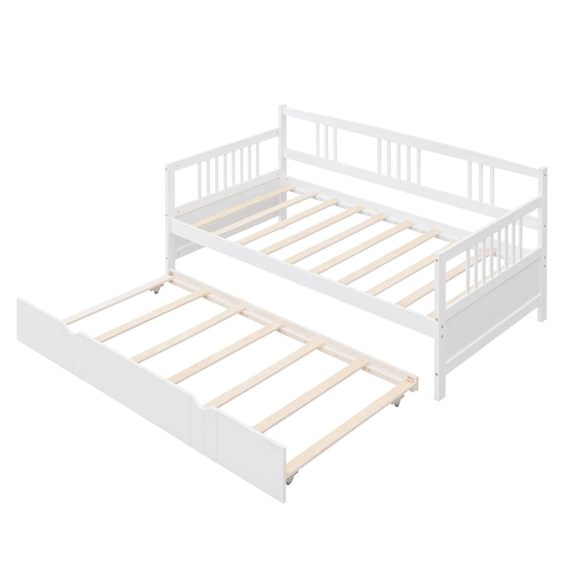 Modern DreamHaus multifunctional daybed with built-in storage drawers and sleek design, ideal for contemporary bedrooms.