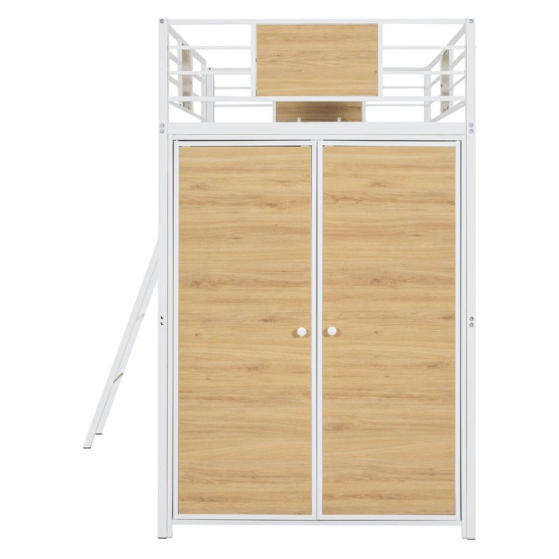 Loft Bed With L Shape Desk And Wardrobe - R&R Furniture Gallery (Fountain Valley, CA)