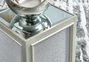 Traleena - Nesting End Tables (Set of 2) - Silver Finish - R&R Furniture Gallery (Fountain Valley, CA)