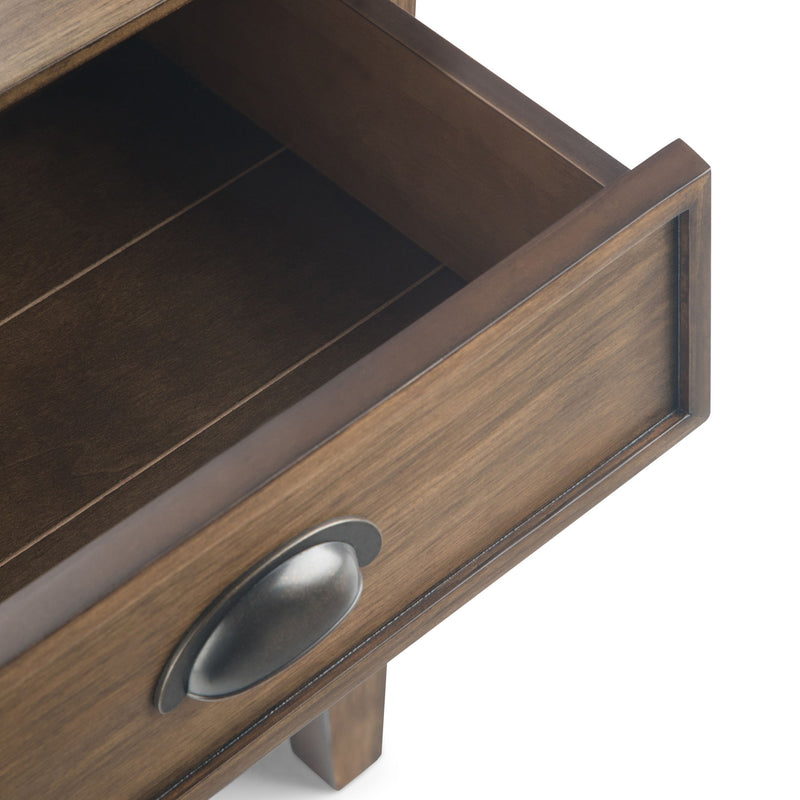 Acadian - Bedside Table, Handcrafted - R&R Furniture Gallery (Fountain Valley, CA)