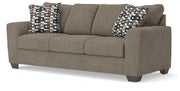 Triston-Peaks - Queen Sofa Sleeper - Suede - R&R Furniture Gallery (Fountain Valley, CA)