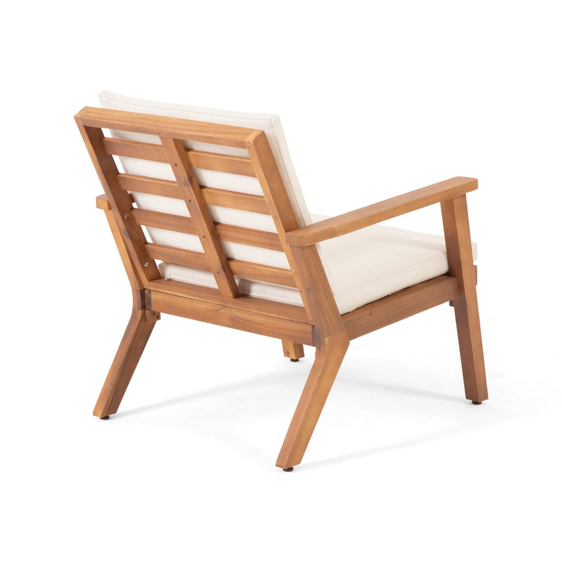 Outdoor Club Chair With Cushion - R&R Furniture Gallery (Fountain Valley, CA)