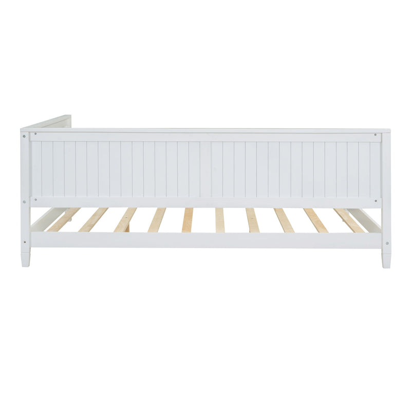 Modern DreamHaus daybed sofa bed with sleek design, featuring a cushioned seating area and wooden frame in a contemporary style.
