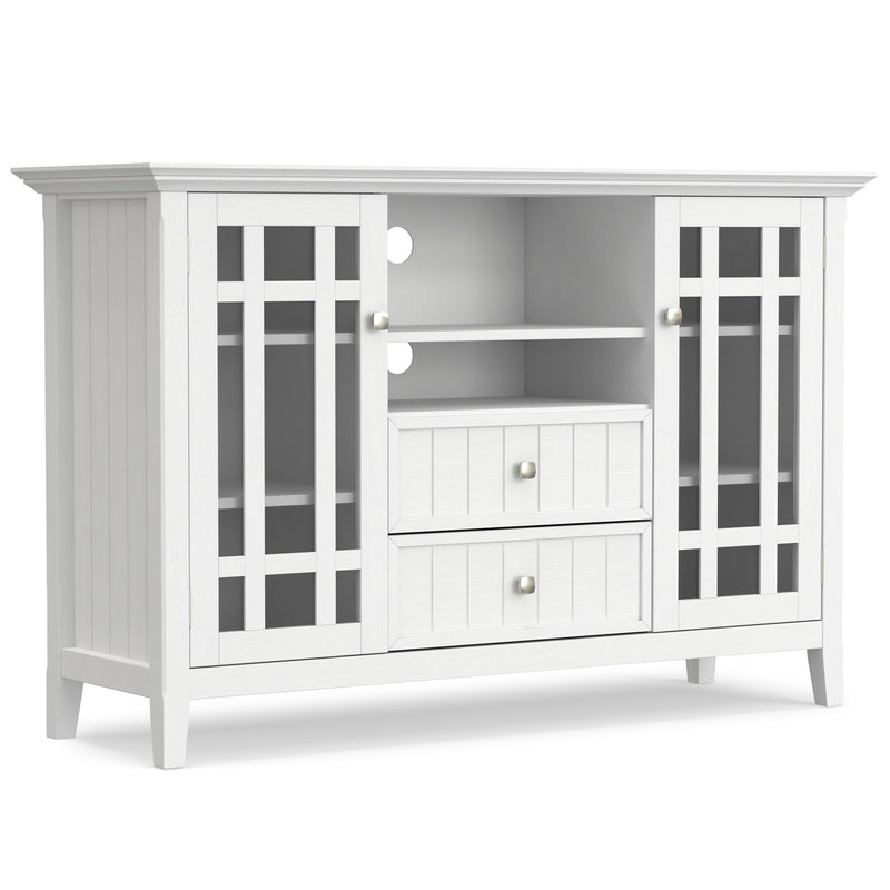 Bedford - Handcrafted Tall TV Media Stand - R&R Furniture Gallery (Fountain Valley, CA)