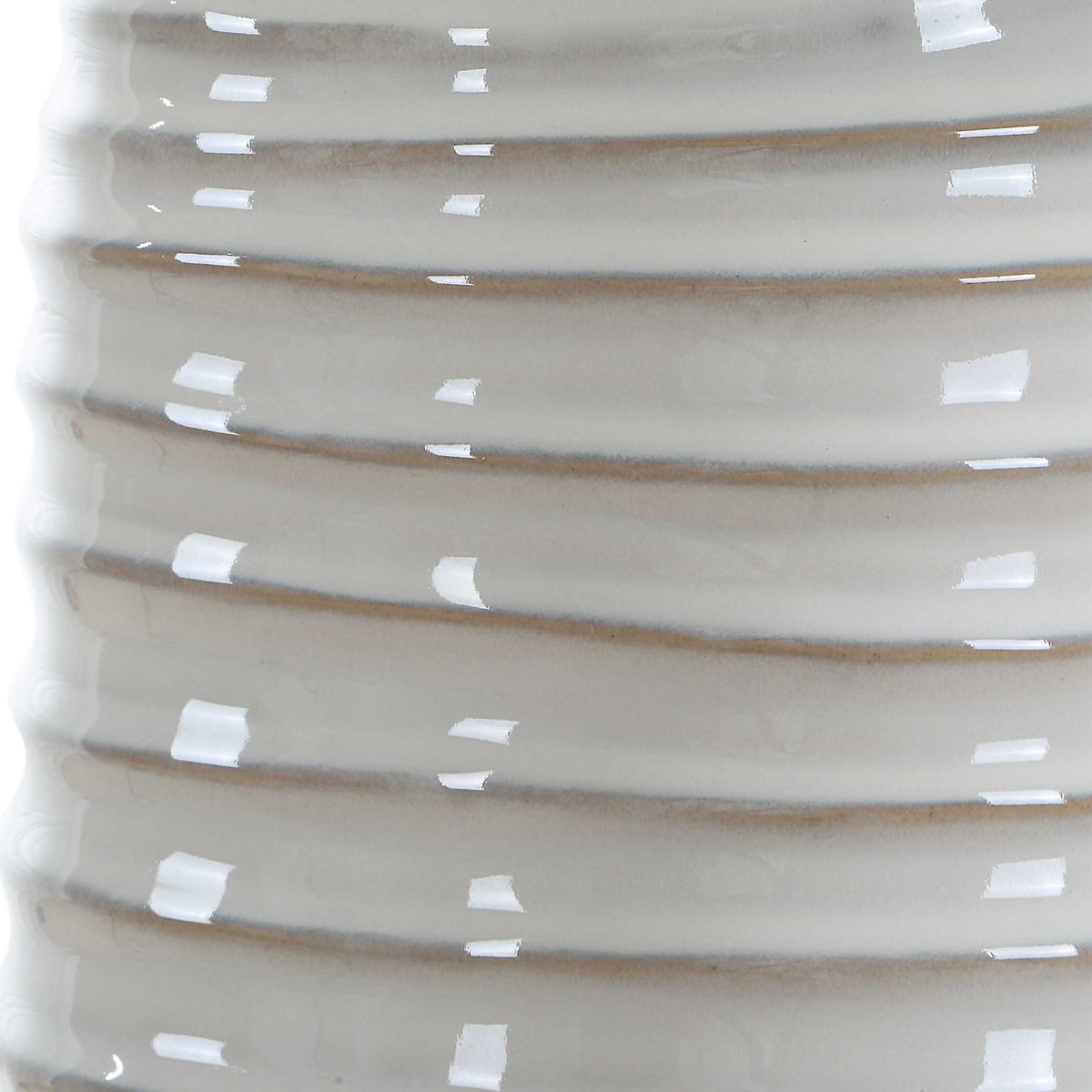 Barat - Ceramic Table Lamp - White