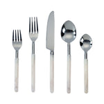 Frose - Stainless Steel Flatware (Set of 5) - Silver - R&R Furniture Gallery (Fountain Valley, CA)