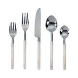 Frose - Stainless Steel Flatware (Set of 5) - Silver - R&R Furniture Gallery (Fountain Valley, CA)