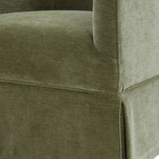 Elm - Skirted Swivel Chair - R&R Furniture Gallery (Fountain Valley, CA)