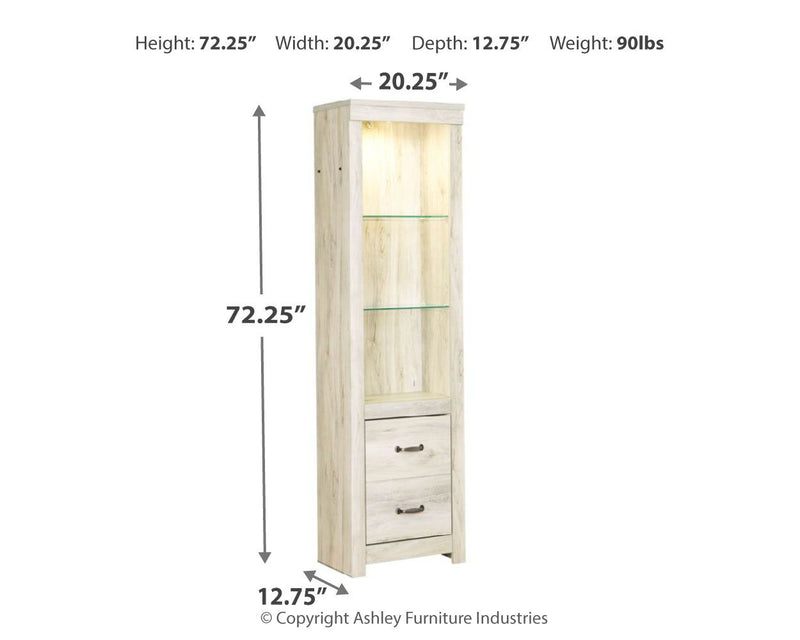 Bellaby - Pier - 2 Drawers - Whitewash - R&R Furniture Gallery (Fountain Valley, CA)