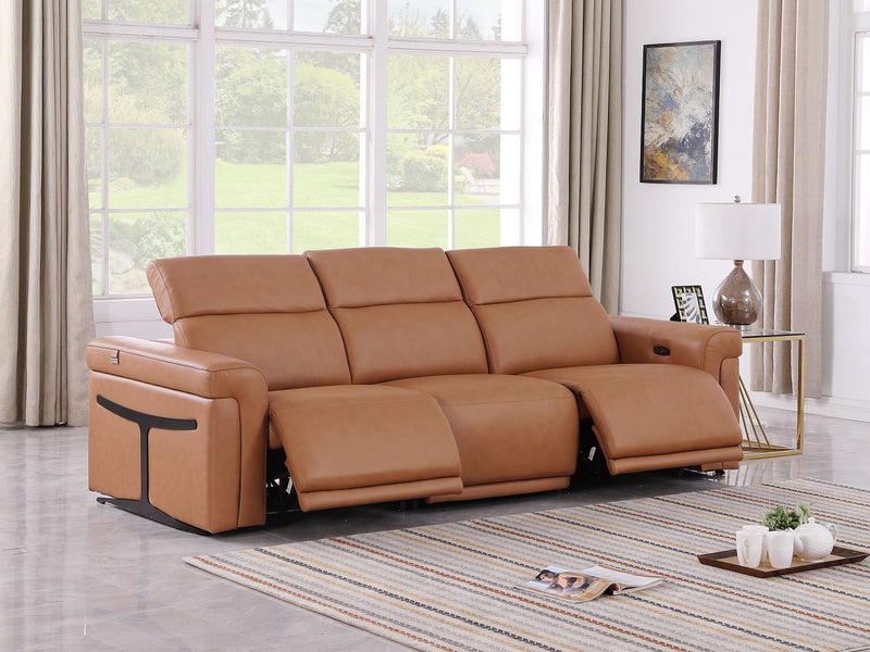 1126 - 3-Piece Modular Power Reclining Sofa In With 2 Power Recliners & Power Headrests