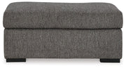 Gardiner - Ottoman - Pewter - R&R Furniture Gallery (Fountain Valley, CA)