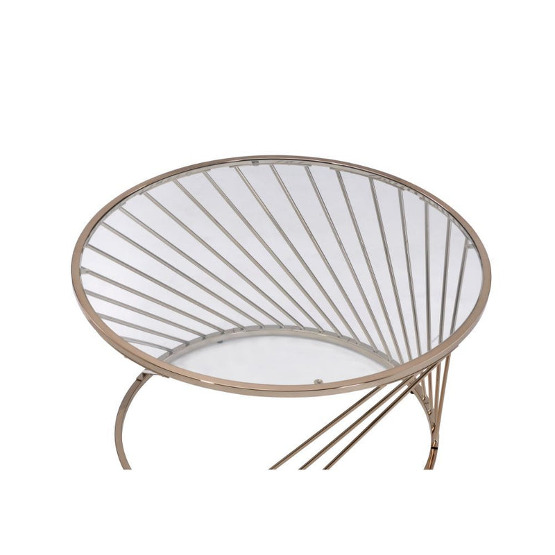 Bluelipe - Coffee Table - Champagne - R&R Furniture Gallery (Fountain Valley, CA)