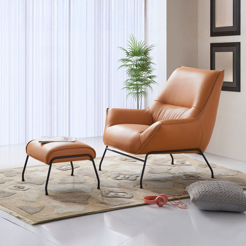 Jabel - Accent Chair & Ottoman - R&R Furniture Gallery (Fountain Valley, CA)
