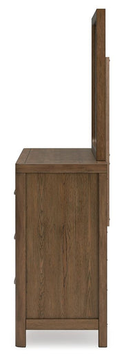 Cabalynn - Dresser And Mirror - Light Brown - R&R Furniture Gallery (Fountain Valley, CA)