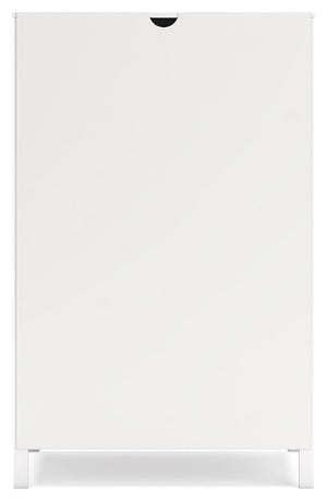 Hallityn - Five Drawer Chest - White - R&R Furniture Gallery (Fountain Valley, CA)