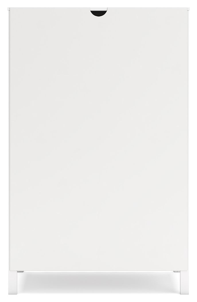 Hallityn - Five Drawer Chest - White - R&R Furniture Gallery (Fountain Valley, CA)