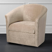 Eden - Swivel Chair With Upholstery And Hardwood Frame - R&R Furniture Gallery (Fountain Valley, CA)